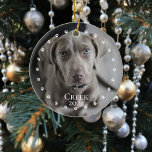 Décoration En Céramique Photo de chat de chien animal de compagnie - Paws<br><div class="desc">Cette conception peut être personnalisée dans la zone fournie en modifiant la photo et/ou le texte. Vous pouvez également le customiser en cliquant sur Personnaliser ce Modèle, puis en choisissant l'option cliquer pour customiser et supprimer ou modifier la couleur de l'arrière - plan, ajouter du texte, modifier la couleur ou...</div>