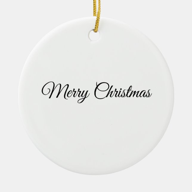 Décoration En Céramique photo de famille recto sur mesure noël (Devant)