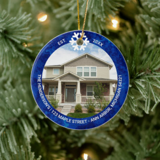 Décoration En Céramique Photo de la maison familiale de la première année