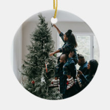 Photo de Noël personnalisée à deux faces