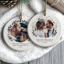 Photo encadrée Coutout Premier Noël En Tant Que Mr