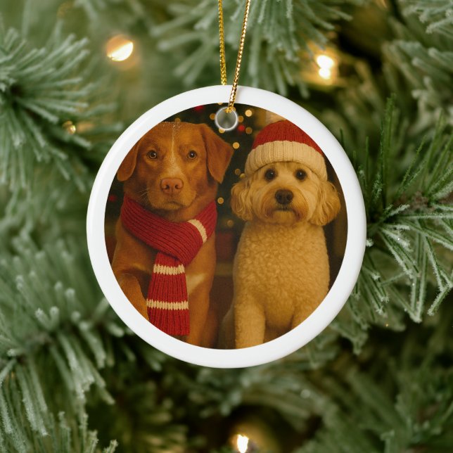 Décoration En Céramique Photo et texte personnalisé Personnalisé (Arbre)