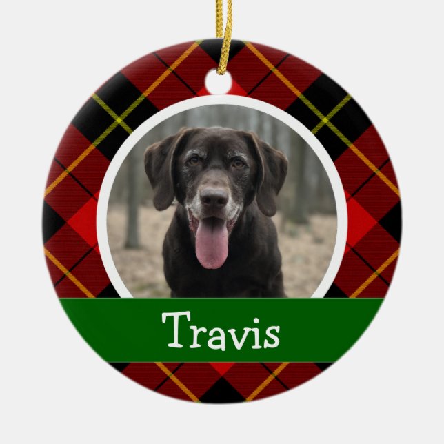 Décoration En Céramique Photo personnalisée Chien Chien Chien Chien Chien (Devant)