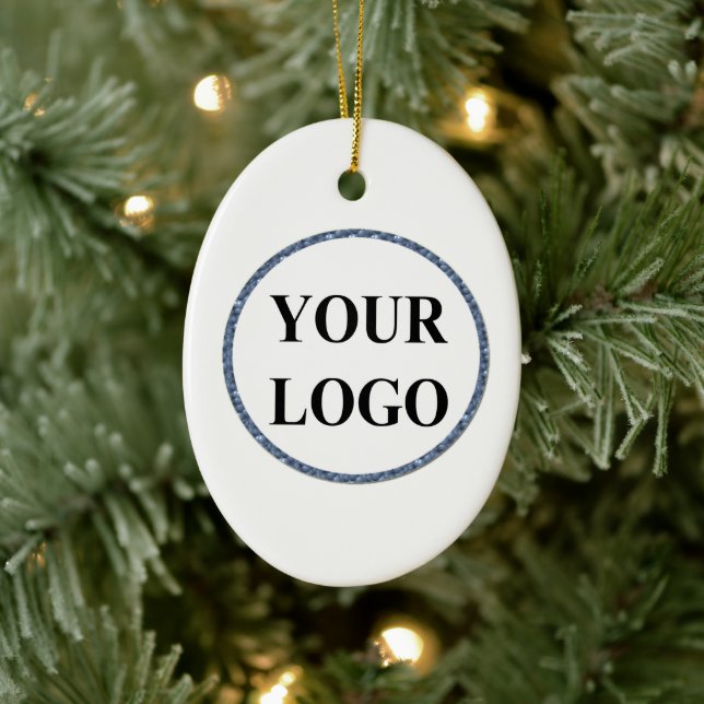 Décoration En Céramique Photo personnalisée Noël de famille (Arbre)