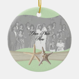 Décoration En Céramique Photo Starfish vert clair