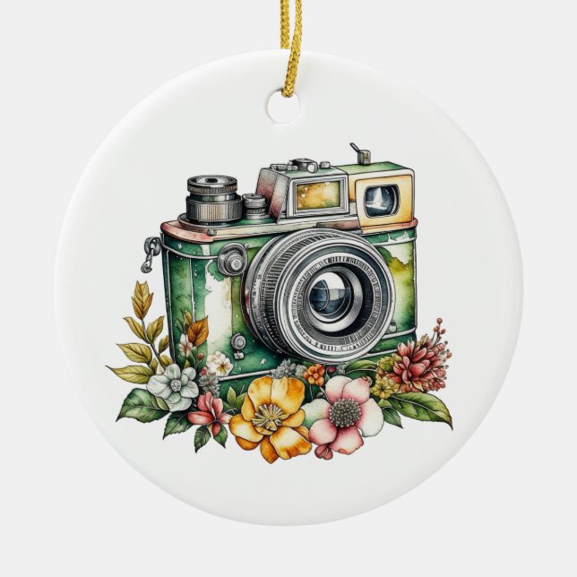 Décoration En Céramique Photographie Graphiques et Citation | Caméra Vinta (Devant)