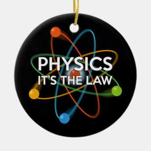 Décoration En Céramique PHYSIQUE. C'EST LA LOI Drôle de Science