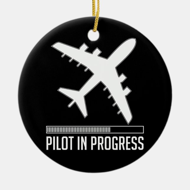 Décoration En Céramique Pilote dans Progress (Devant)