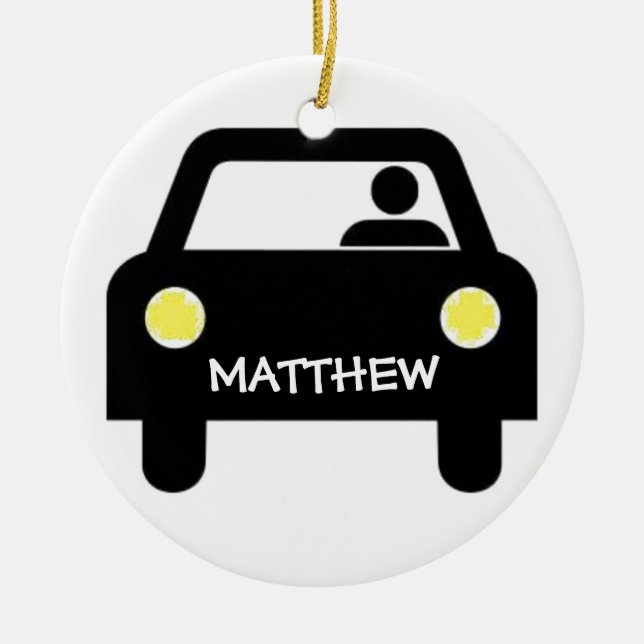 Décoration En Céramique Pilote personnalisé (Devant)