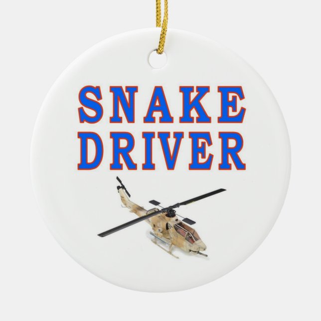 DÉCORATION EN CÉRAMIQUE PILOTE SNAKE (Devant)