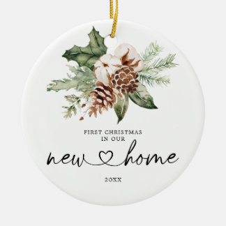 Décoration En Céramique Pin Rustique Premier Noël Dans Notre Nouveau Cadea