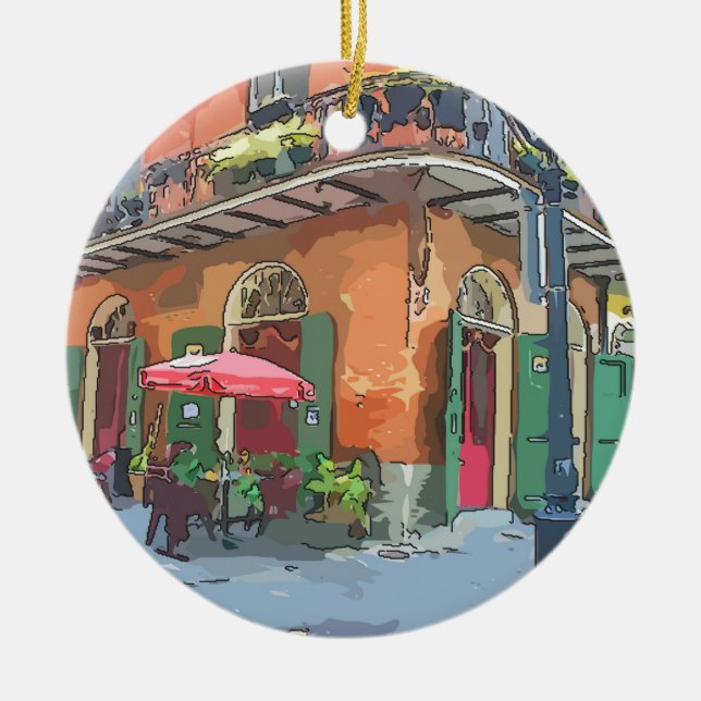 Décoration En Céramique Pirates Alley Nouvelle-Orléans (Devant)