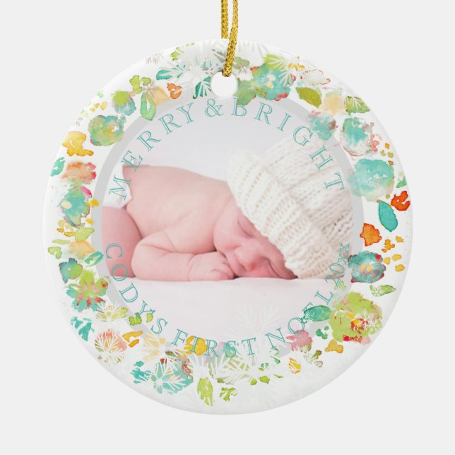 Décoration En Céramique PixDezines jardin de sophie Photo / cadre de coule (Devant)