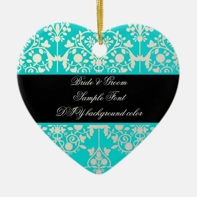 Décoration En Céramique PixDezines leila damask/DO-IT-YOURSELF arrière - p (Devant)