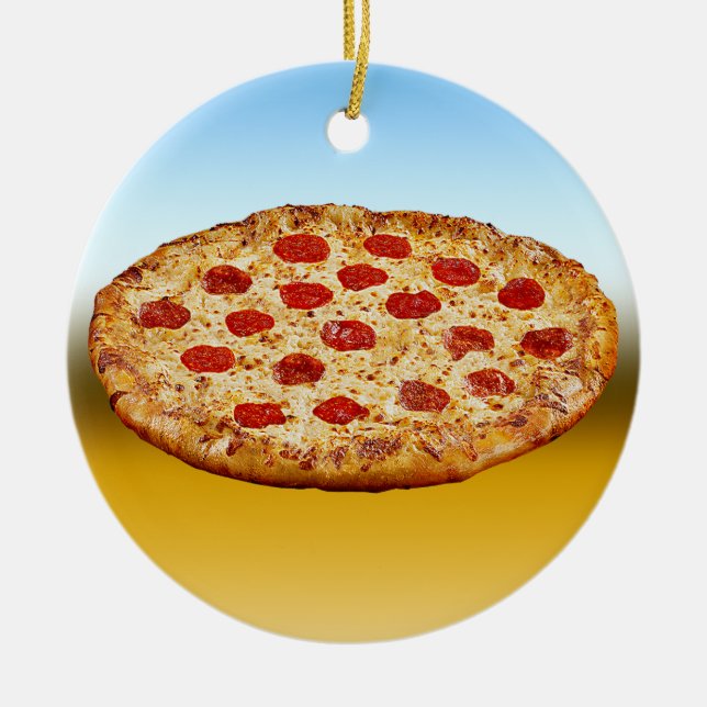 Décoration En Céramique Pizza Lone - multi produits (Devant)