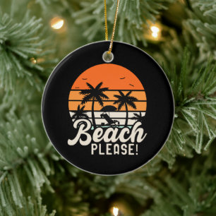 Décoration En Céramique Plage S'il Vous Plaît
