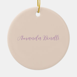 Décoration En Céramique Plaine rose Champagne Simple Minimaliste Moderne