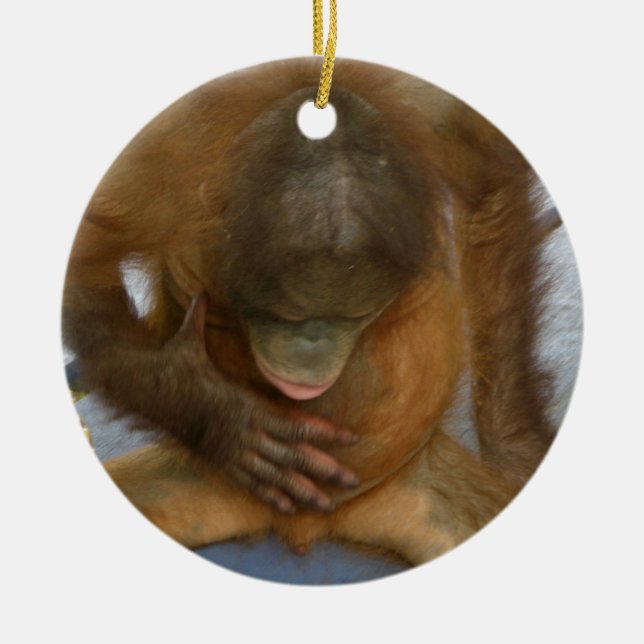 Décoration En Céramique Plaisanteries masculines d'anatomie (Devant)