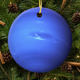 Décoration En Céramique Planète Arbre de Noël Neptune