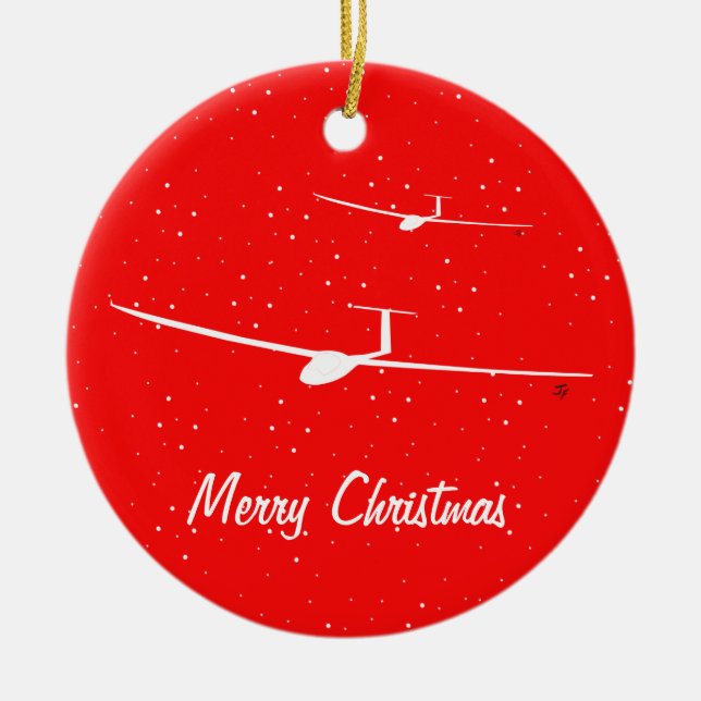 Décoration En Céramique Planeur (Devant)