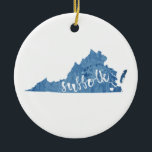 Décoration En Céramique Plaque en bois de Virginie Suffolk<br><div class="desc">Suffolk est la plus grande ville de Virginie aux États-Unis et se trouve dans la région métropolitaine de Hampton Roads.</div>