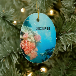 Décoration En Céramique Plongée sous-marine Personnalisée