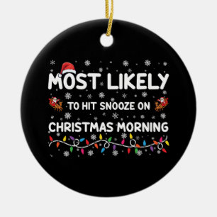 Décoration En Céramique Plus susceptible de cliquer sur snooze le matin de