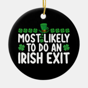 Décoration En Céramique Plus susceptible de faire une sortie irlandaise à