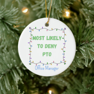 Décoration En Céramique Plus susceptible de refuser le groupe de Noël PTO