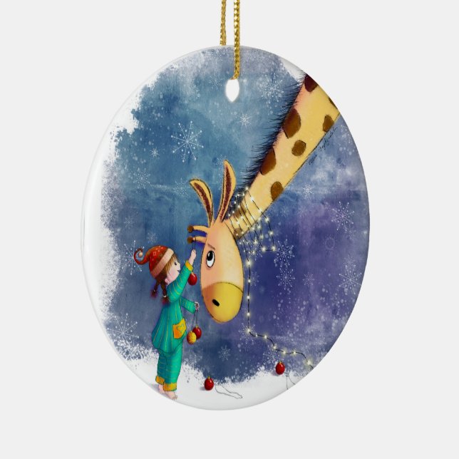 Décoration En Céramique Pocher les cous (Droite)