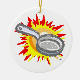 Décoration En Céramique Poêle à frire Pan Gurl