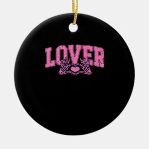 Décoration En Céramique Police Avec Squelette Mains Classique