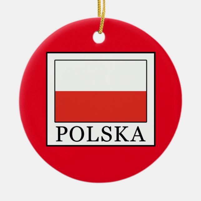 Décoration En Céramique Polska (Devant)