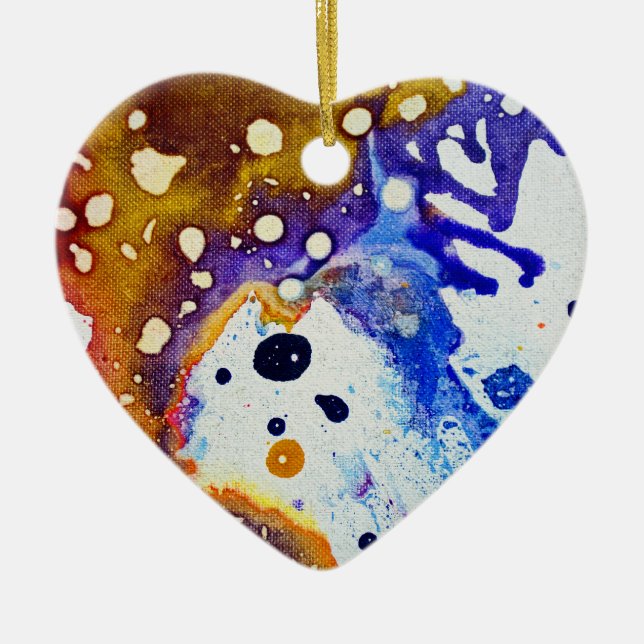 Décoration En Céramique Polychromoptique #1B par Michael Moffa (Devant)