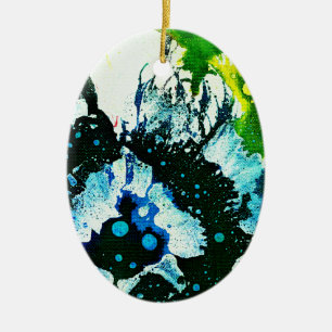 Décoration En Céramique Polychromoptique #2C par Michael Moffa