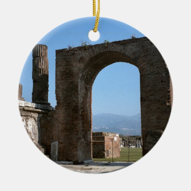 Décoration En Céramique Pompeii, site archéologique (Devant)