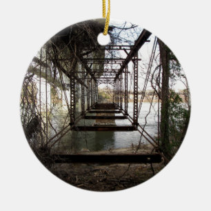 Décoration En Céramique Pont abandonné sur l'île de belle