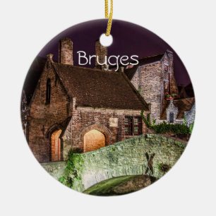Décoration En Céramique Pont Bonifacius à Bruges