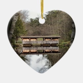 Décoration En Céramique Pont couvert