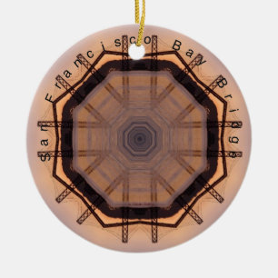 Décoration En Céramique Pont de San Francisco