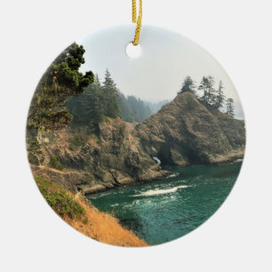 Décoration En Céramique Pont naturel, Thunder Rock Cove, Oregon