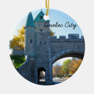 Décoration En Céramique Portes de château de Québec Canada