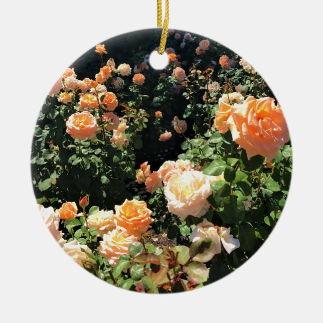 Décoration En Céramique Portland Rose Garden (Devant)