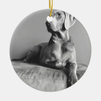 Décoration En Céramique Portrait de Weimaraner