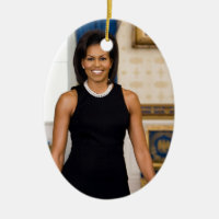 Portrait officiel de la Première Dame Michelle Oba