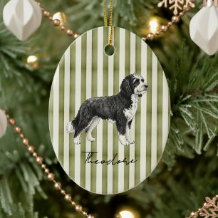 Décoration En Céramique Portrait pour animal de compagnie dessiné avec la