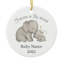Pour toujours dans mon coeur Baby Loss Ornament