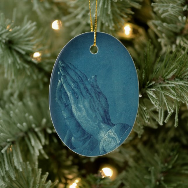 Décoration En Céramique Praying Hands (par Dürer) (Arbre)