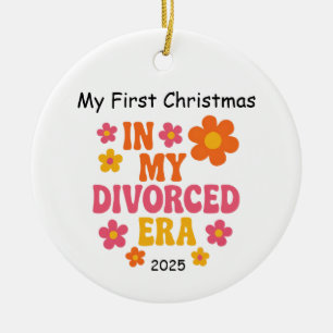 Décoration En Céramique Premier Ex-Mas Dans Mon Époque Divorcée, Drôle Div