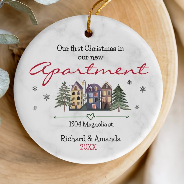 Décoration En Céramique Premier Noël dans notre nouvel appartement mignon (Créateur téléchargé)